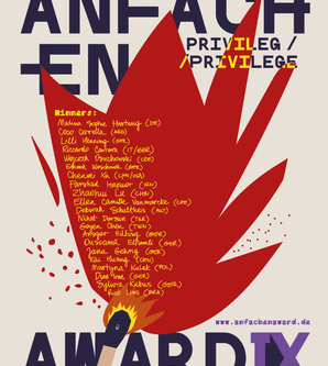 Ausstellung: Anfachen Award IX - Privileg
