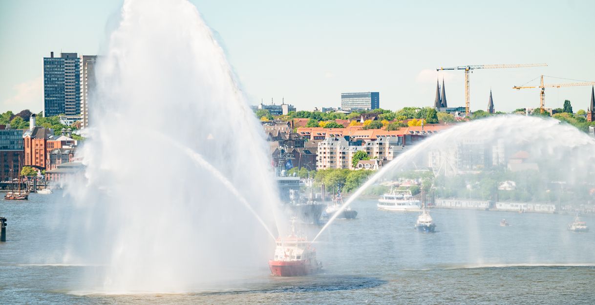 Große Einlaufparade