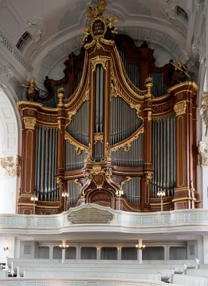 Große Orgel / Steinmeyer, © St. Michaelis