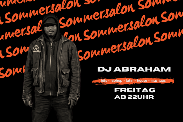 Fr - DJ Abraham, © Sommersalon im Klubhaus