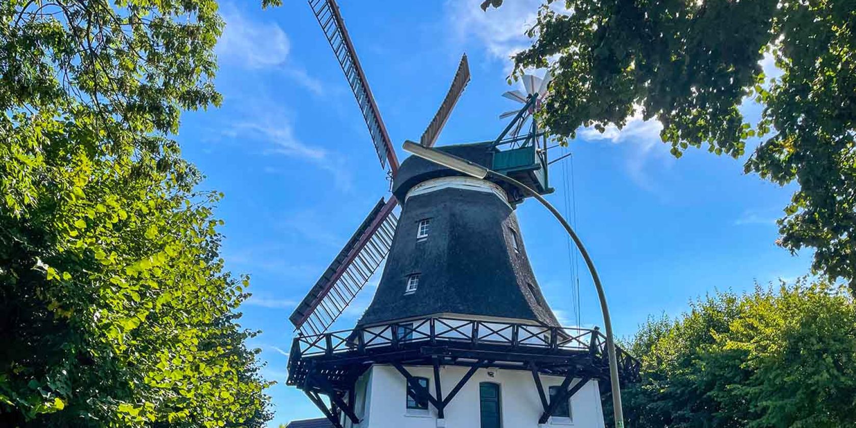 Windmühle Johanna, Wilhelmsburg, © Sebastian Weber, Rosinenfischer OHG