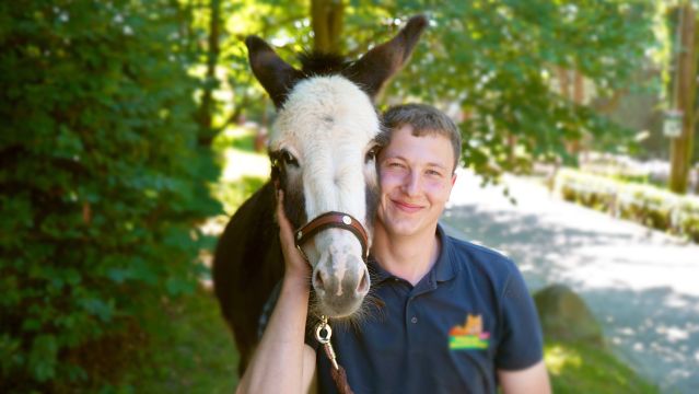 Esel Rundtour beim Sommerfest, © WSB