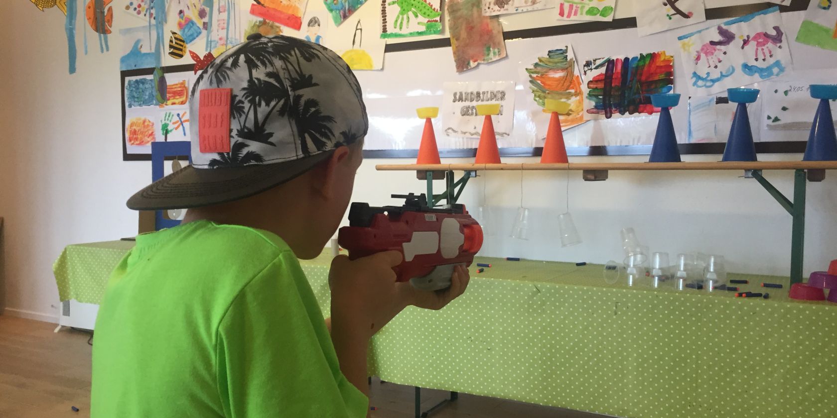 Nerf Blaster - Trainingslager ab 7 Jahren, © Möllers