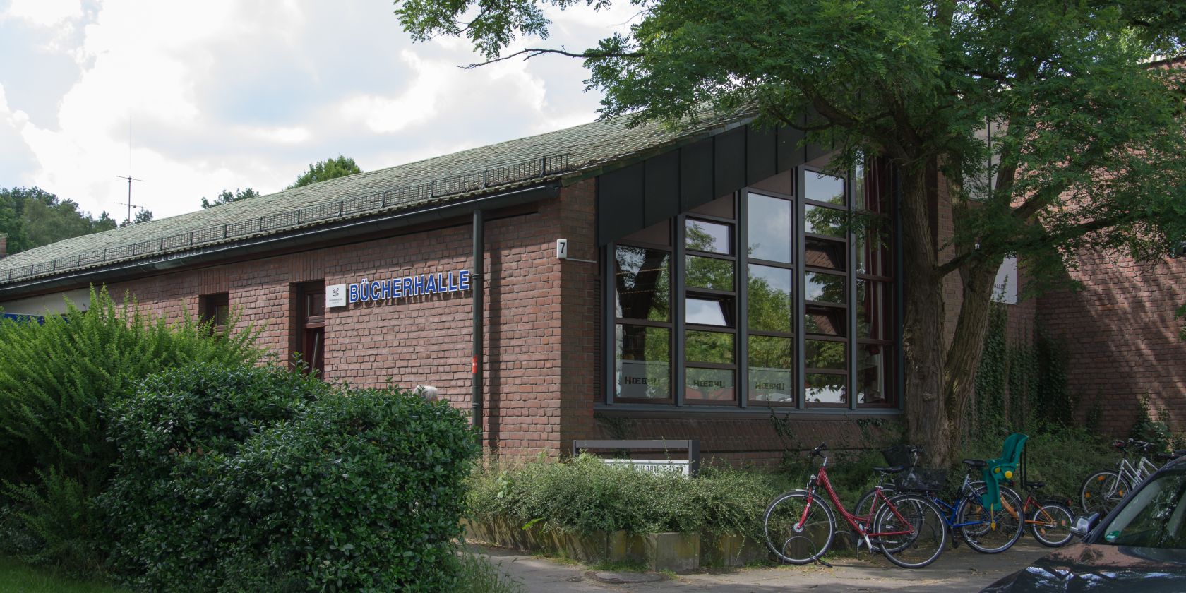 Die Bücherhalle Neugraben, © Johannes Beschoner