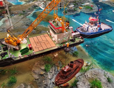 Miniatur Schlepperballett