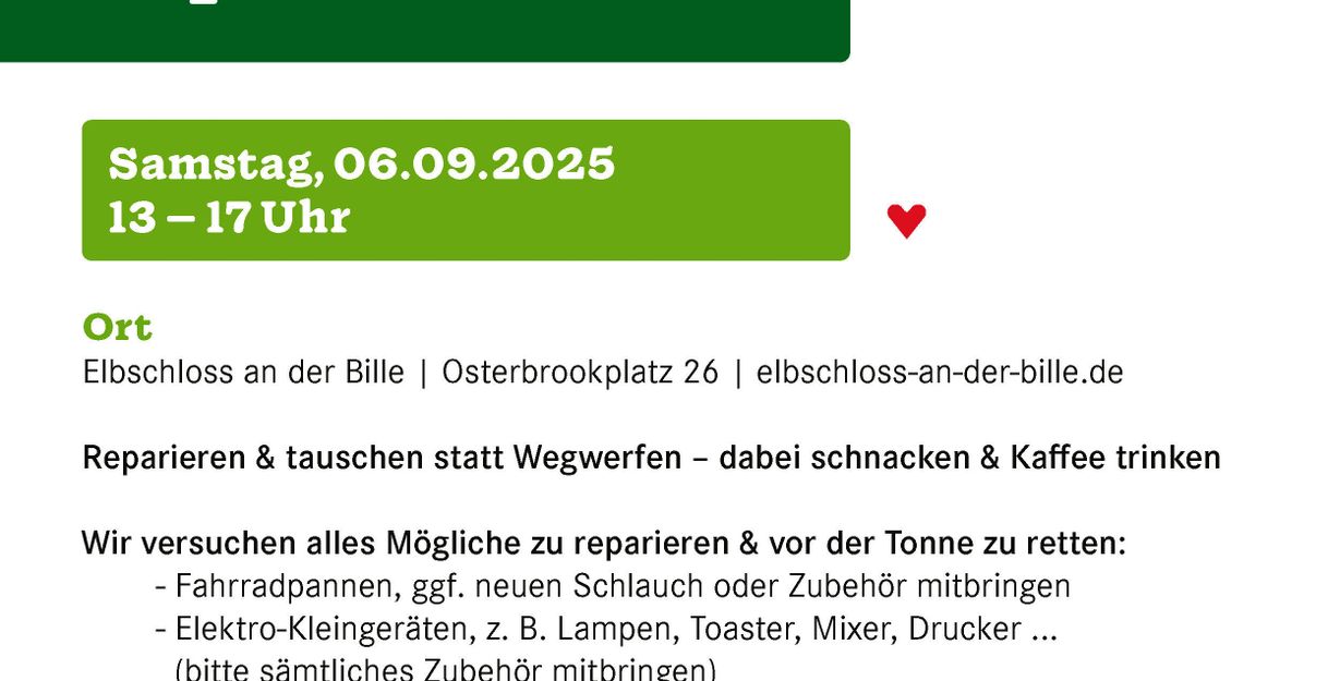 Hier wird repariert