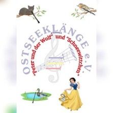 Logo von Ostseeklänge e.V. mit Märchenfiguren und Noten.