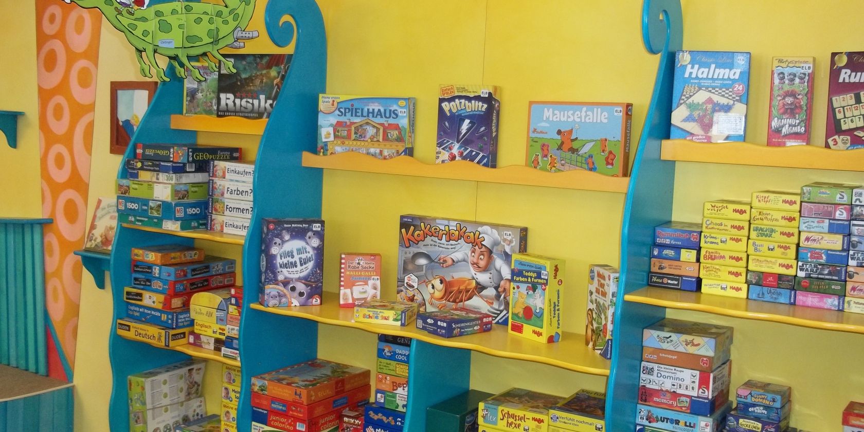 Die Spieleecke in der Bücherhalle Elbvororte, © Bücherhallen Hamburg