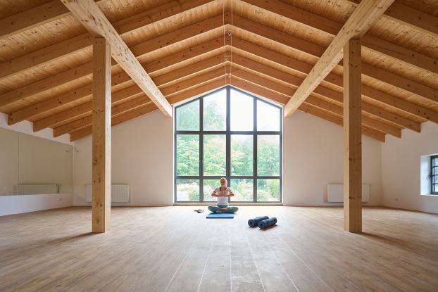 Yoga Raum in der Gronenberger Mühle