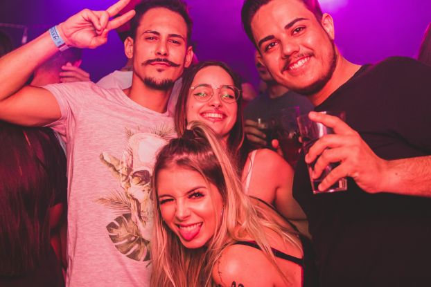 Brazilian Friends enjoying our Pubcrawl, © Bartour Hamburg