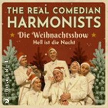 Plakat der Real Comedian Harmonists mit Weihnachtsmotto.