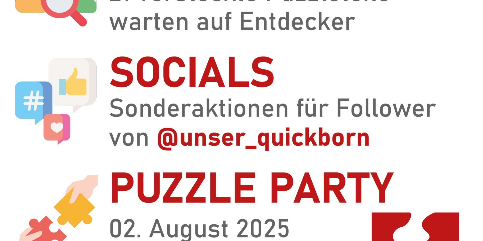 20250612_PUZZLE_CITY_Ankündigung3, © Innenstadtmanagement Quickborn