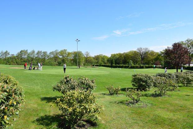 Übungsbereich oben, © Golf Gut Glinde