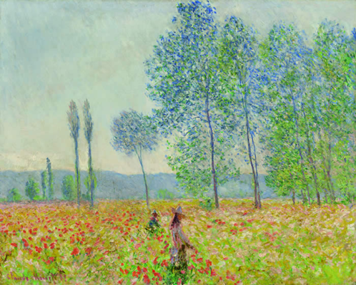 Monet, Unter den Pappeln, © Museum Barberini Berlin