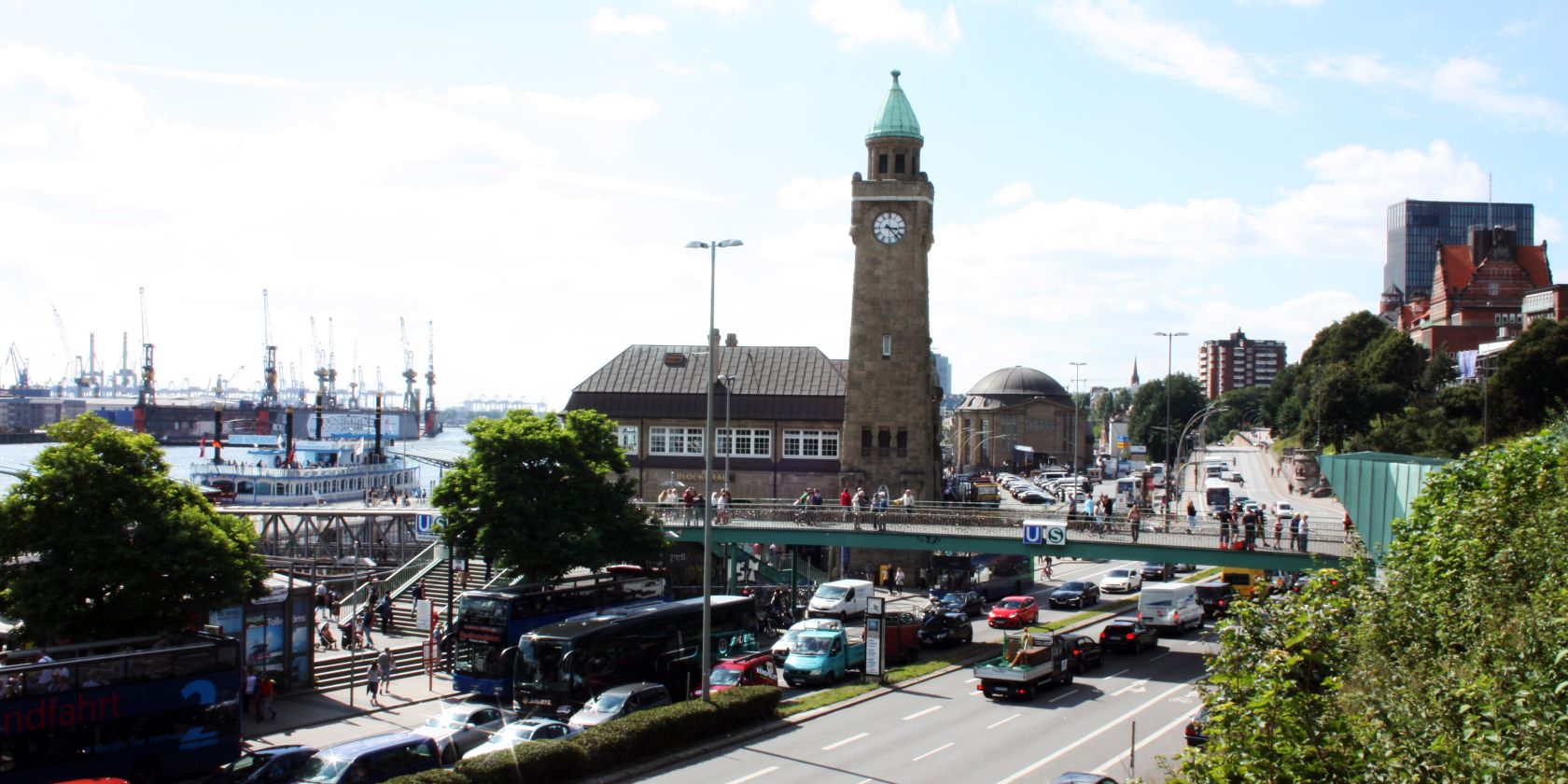 St. Pauli Landungsbrücken, © Ann-Katrin Weber