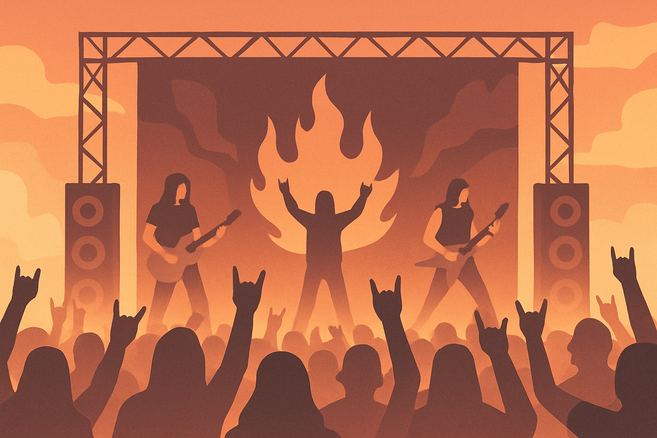 Symbolbild für ein Metalfestival
