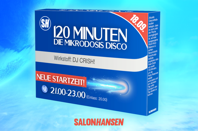 120 Minuten Party mit CRISH!