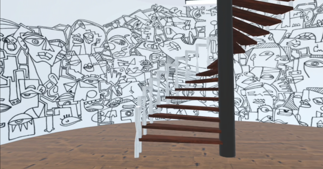Virtual Reality Show - erotische Kunst im Cyberspace, © @pasek